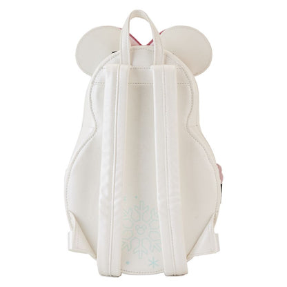 Loungefly Disney Minnie Mouse Pastel Snowman Mini Backpack