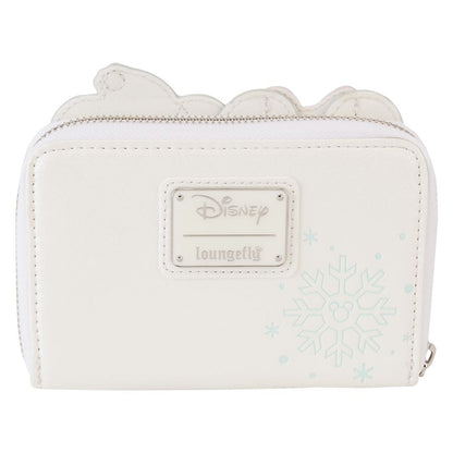 Loungefly Disney Mickey & Minnie Pastel Snowman Zip Around Wallet