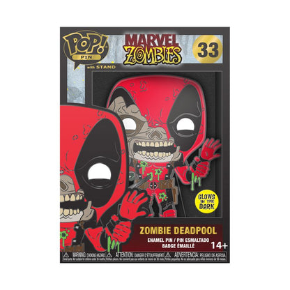 Funko Pop Marvel Comics Zombie Deadpool 4" Pop! Pin