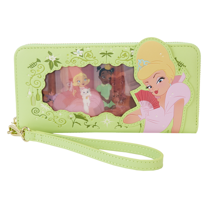 Loungefly The Princess & The Frog Tiana Princess Series Lenticular Zip Around Wristlet