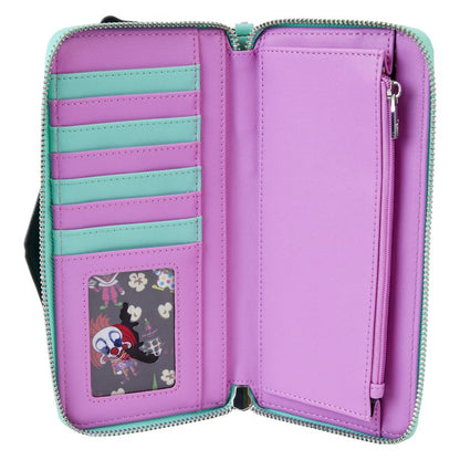 Loungefly Killer Klowns from Outer Space Zip Around Wrsitlet