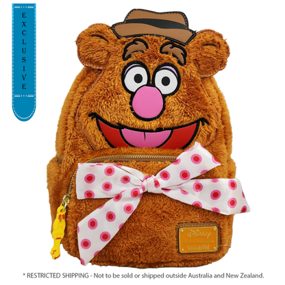 Loungefly Muppets Fozzie Bear US Exclusive Cosplay Mini Backpack [RS]