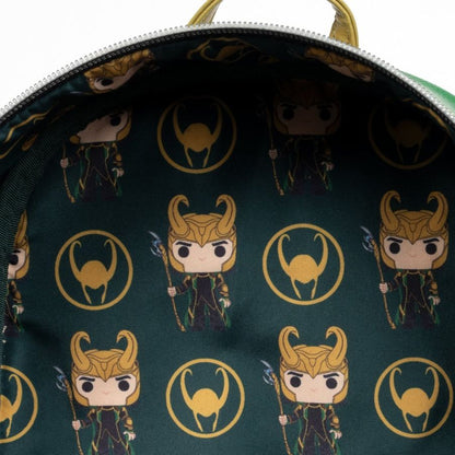 Loungefly Marvel Comics Loki Pop! by Loungefly US Exclusive Mini Backpack [RS]