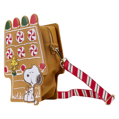 Loungefly Peanuts Snoopy Gingerbread House Scented Crossbody