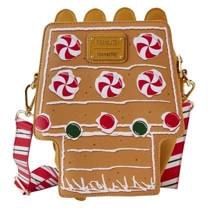 Loungefly Peanuts Snoopy Gingerbread House Scented Crossbody