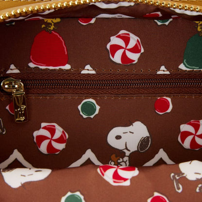 Loungefly Peanuts Snoopy Gingerbread House Scented Crossbody
