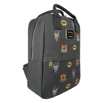 Loungefly The Lord of the Rings Sauron Canvas Mini Backpack [RS]