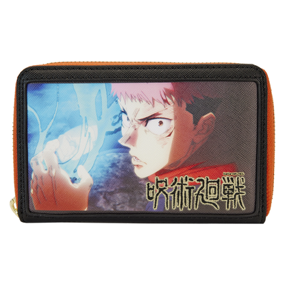 Loungefly Jujutsu Kaisen Yuji Itadori Cosplay Zip Around Wallet