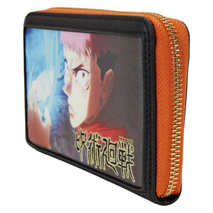 Loungefly Jujutsu Kaisen Yuji Itadori Cosplay Zip Around Wallet