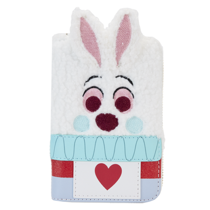 Loungefly Alice in Wonderland (1951) White Rabbit Cosplay Zip Around Wallet