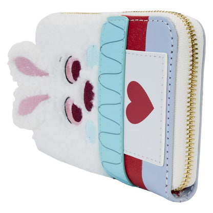 Loungefly Alice in Wonderland (1951) White Rabbit Cosplay Zip Around Wallet