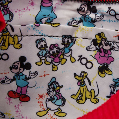Loungefly Disney: D100 Mickey Classic Gloves Crossbody Bag