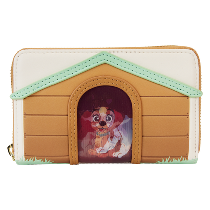 Loungefly Disney I Heart Disney Dogs Lenticular Zip Wallet