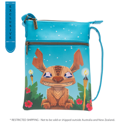 Loungefly Lilo and Stitch Tiki Stitch US Exclusive Passport Bag [RS]