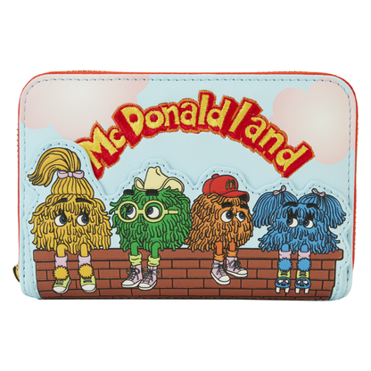 Loungefly McDonalds Fry Guys Zip Around Wallet
