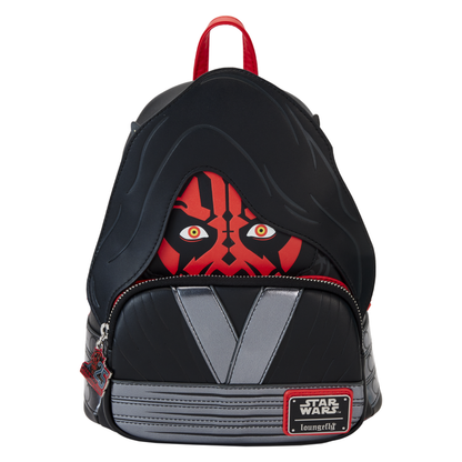 Loungefly Star Wars: The Phantom Menace Darth Maul with Hood Mini Backpack