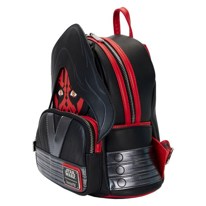 Loungefly Star Wars: The Phantom Menace Darth Maul with Hood Mini Backpack