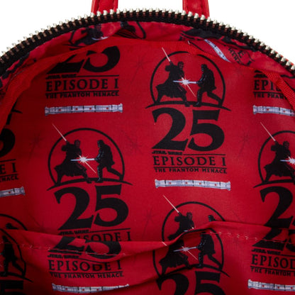 Loungefly Star Wars: The Phantom Menace Darth Maul with Hood Mini Backpack