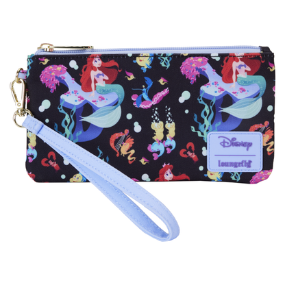Loungefly The Little Mermaid (1989) 35th Anniversary Life Is The Bubbles Nylon Purse