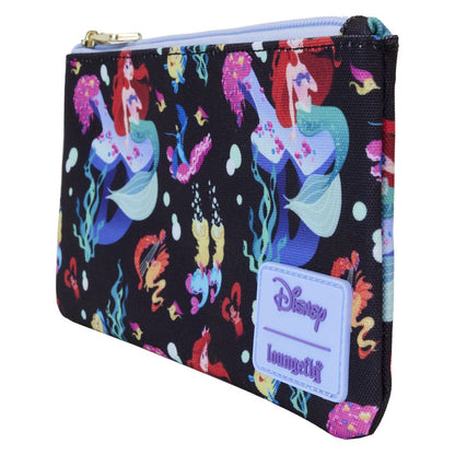 Loungefly The Little Mermaid (1989) 35th Anniversary Life Is The Bubbles Nylon Purse