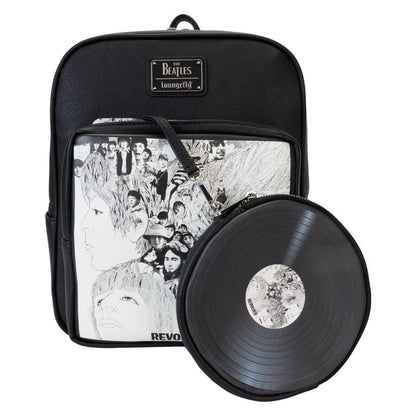 Loungefly The Beatles Revolver Album w/Record Pouch M BKPK