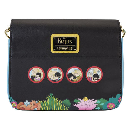 Loungefly The Beatles Yellow Submarine Flap Pocket Crossbody