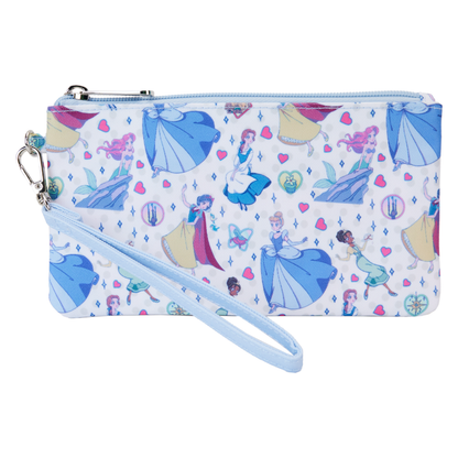 Loungefly Disney Princess Manga Style Nylon WristletWallet