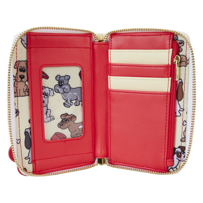 Loungefly Pound Puppies 40th Anniversary Zip Around Wallet