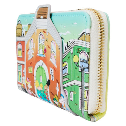 Loungefly Hey Arnold House Zip Around Wallet