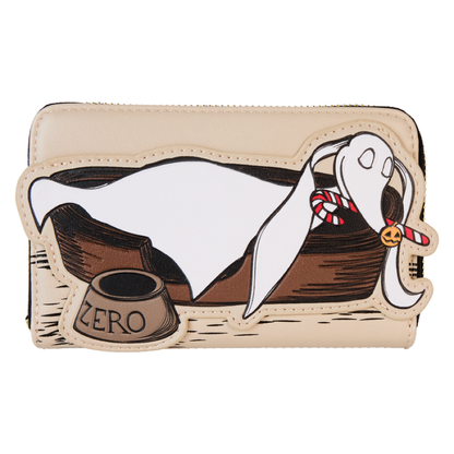 Loungefly The Nightmare Before Christmas Scientific Method Book Zip Wallet
