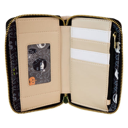 Loungefly The Nightmare Before Christmas Scientific Method Book Zip Wallet