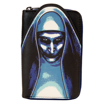 Loungefly The Nun The Nun Cosplay Glow Zip Around Wallet