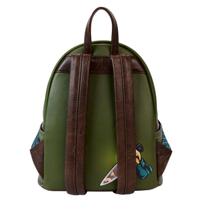 Loungefly Halloween Michael Myers Pumpkin Glow Mini Backpack (with Coin Bag)