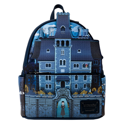 Loungefly Wednesday (TV) Nevermore Academy Mini Backpack