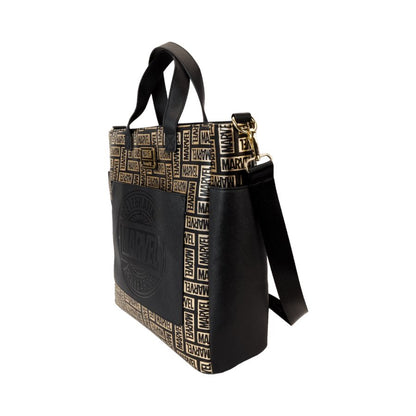 Loungefly Marvel Comics 85th Anniversary All Over Print Logo Convertible Backpack & Tote Bag