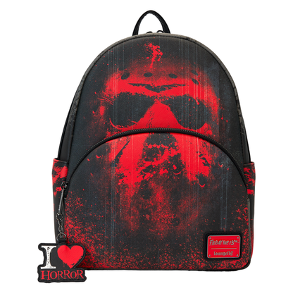 Loungefly I Heart Horror Friday the 13th Mini Backpack