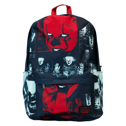 Loungefly I Heart Horror It (Pennywise) Nylon Full Size Backpack