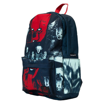 Loungefly I Heart Horror It (Pennywise) Nylon Full Size Backpack