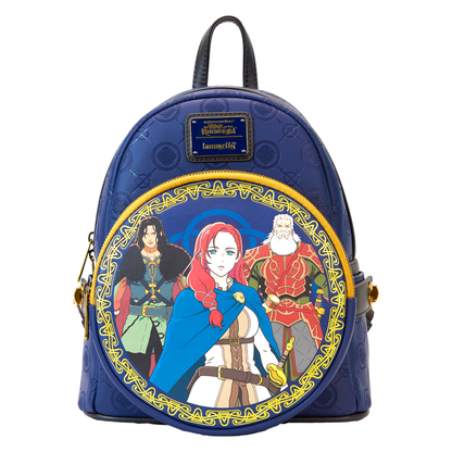 Loungefly The Lord of the Rings: The War of the Rohirrim Mini Backpack with Belt Bag