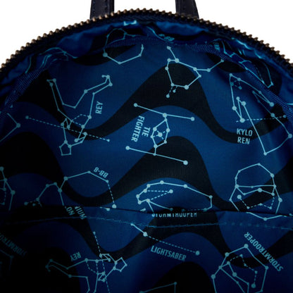 Loungefly Star Wars: The Force Awakens Rey & Kylo Ren Light Up Mini Backpack
