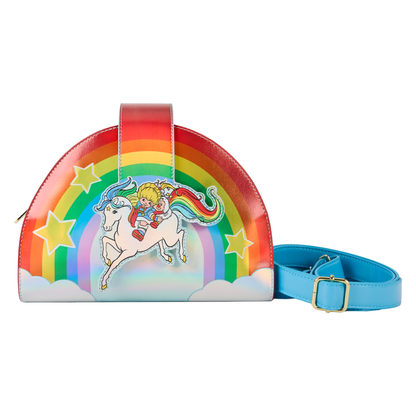 Loungefly Rainbow Brite Rainbow Brite & Starlite Crossbody Bag