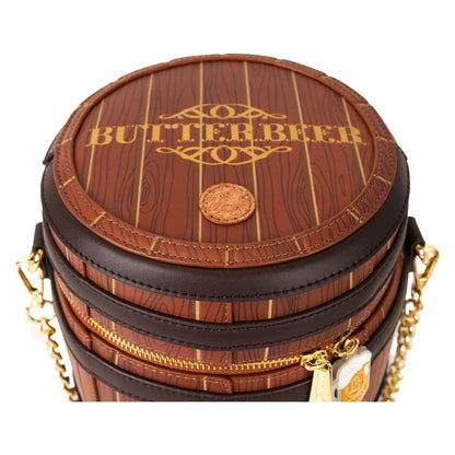 Loungefly Harry Potter Butterbeer Barrel Crossbody Bag