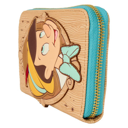 Loungefly Pinocchio Portrait Zip Around Wallet