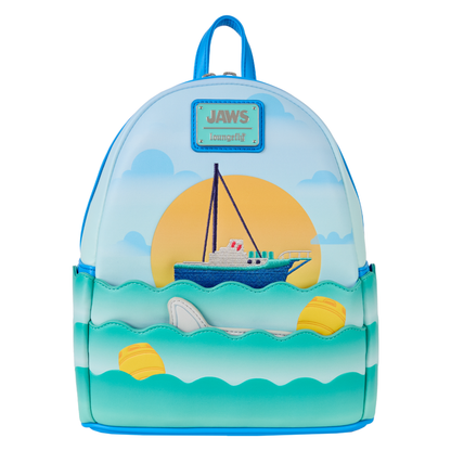 Loungefly Jaws 50th Anniversary Mini Backpack