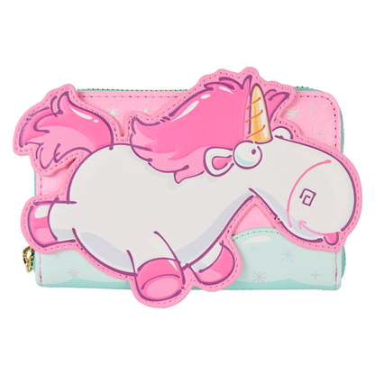 Loungefly Minions Fluffy Unicorn Zip Around Wallet