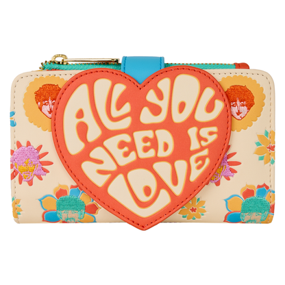 Loungefly Beatles All You Need is Love Wallet