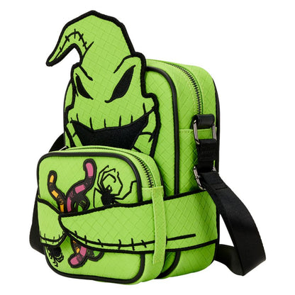 Loungefly The Nightmare Before Christmas Oogie Boogie Glow Crossbuddies Bag with Coin Bag