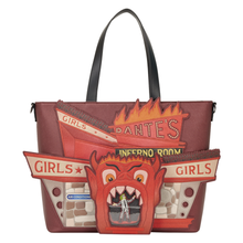 Loungefly Beetlejuice Beetlejuice Inferno Room Tote Bag with Coin Bag