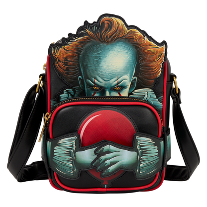 Loungefly It: Chapter 2 Pennywise Crossbuddies Bag with Coin Bag