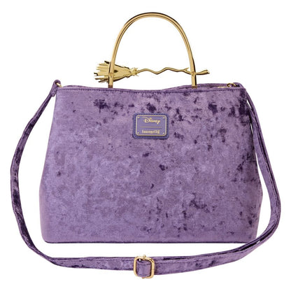 Loungefly Hocus Pocus Velvet Broom Handle Handbag